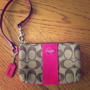 Coach wristlet